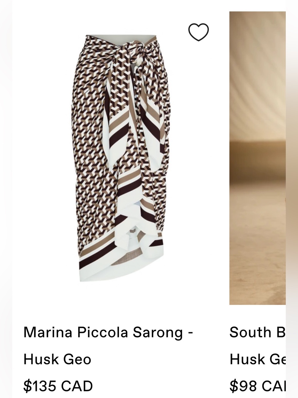 Monday swim sarong